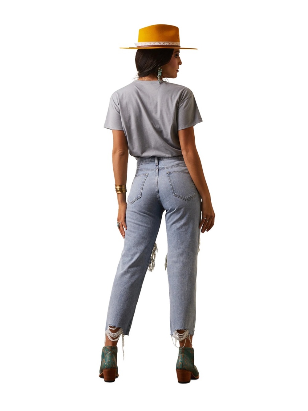 ARIAT Women’s Tomboy Straight Ultra High Rise 30R - Picture 4 of 16